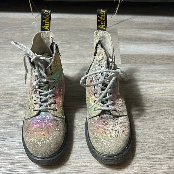 Dr.Marten Kids Rainbow Pascal 1460 Boot - Picture 2 of 7